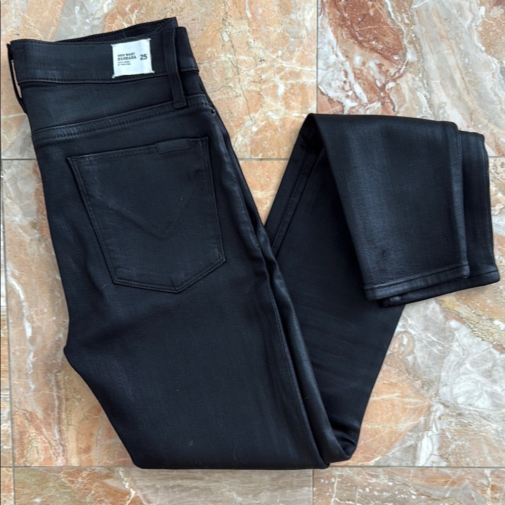 Women’s Hudson High Waist Black Denim Jeans